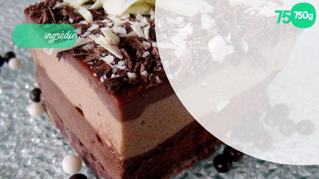 Gâteau tout chocolat et croquant