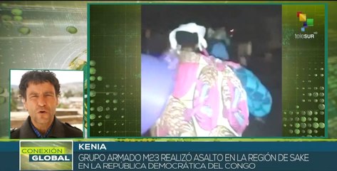 Grupo M23 provoca el desplazamiento de pobladores de Sake, Congo