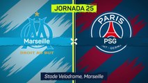 Resumen y goles del Olympique de Marsella vs Paris Saint Germain de la Ligue 1