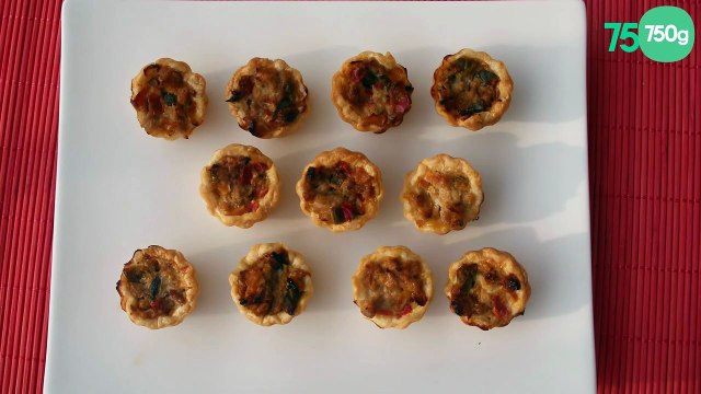 Bouchées au thon et poivrons