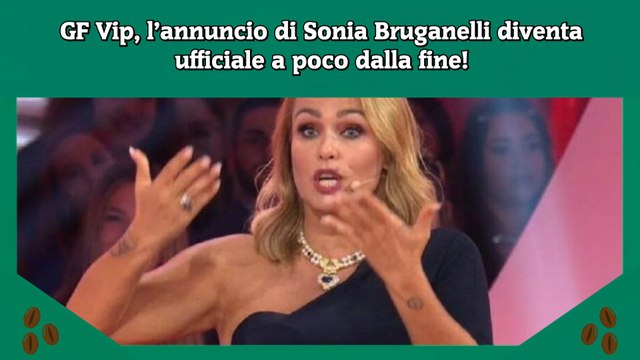 GF Vip, l’annuncio di Sonia Bruganelli diventa ufficiale a poco dalla fine!