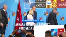 Turchia, ago della bilancia per l'ingresso di Svezia e Finlandia nella Nato. Riprendono i negoziati