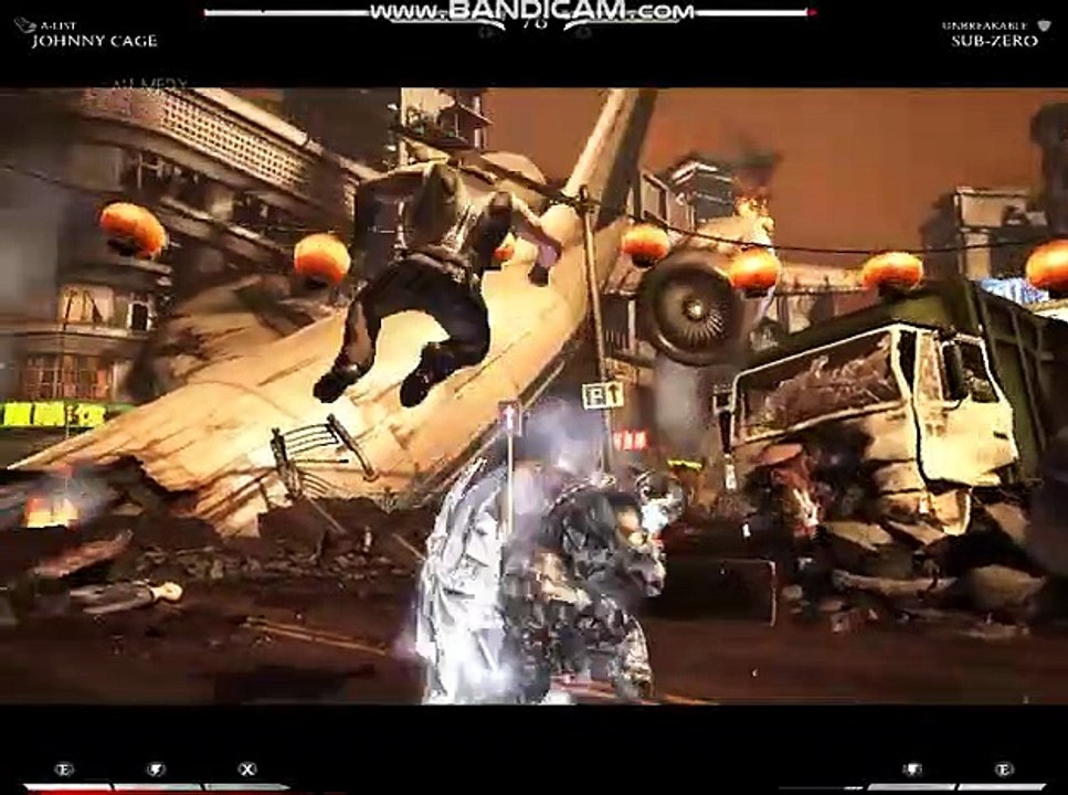 Jhonny Cage Vs Sub - Zero | Story Mode | Mortal Kombat X #5