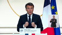 Emmanuel Macron annonce 