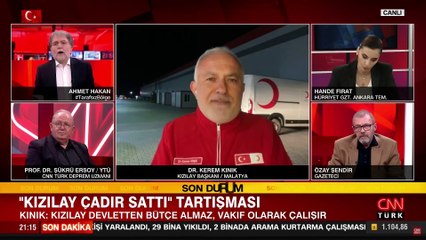 Kızılay Başkanı Kerem Kınık'tan "AHBAP'a parayı iade edin" yorumuna yanıt: Bakarız