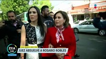 Juez absuelve a Rosario Robles por el caso 