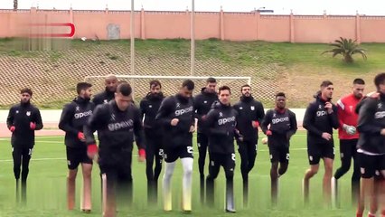 جانب من الحصة التدريبية التي أجرتها