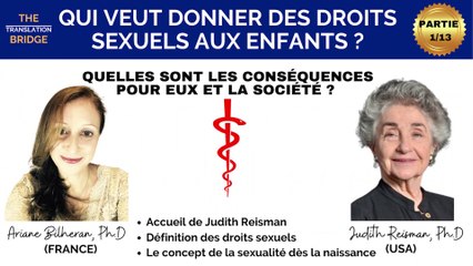 PARTIE 1 QUI VEUT DONNER DES DROITS SEXUELS AUX ENFANTS