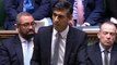 Laughter erupts in Commons as Sunak thanks predecessors for ‘laying ground work’ for EU deal