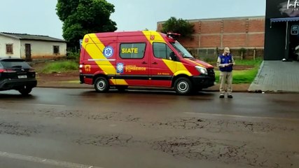 Motociclista fica ferido em acidente no Pacaembu