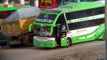 Bus arrival and departure || Double Decker Bus || Sleeper Bus ||  Abdali Sleeper Bus