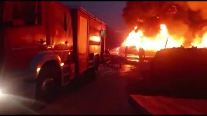 İmamoğlu: Antakya'daki Lastik Fabrikasındaki Yangına İtfaiye Ekiplerimiz Müdahale Ediyor