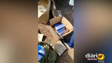 Jovem é preso com cerca de 100 kg de maconha que era transportada de São Paulo para Patos