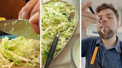 Easy and Delicious Cabbage Salad Recipe for Fall 🍂