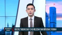 Bocor! Tabung Gas 12 Kg Meledak dan Rusak 3 Rumah Warga di Kebon Jeruk