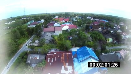 drone terbang rendah