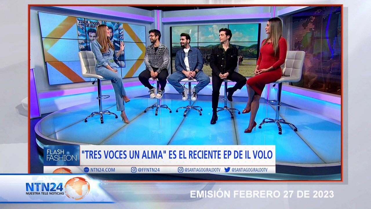 Conversamos con Piero Barone, Ignacio boschetto y Gianluca Ginoble, integrantes de il volo.