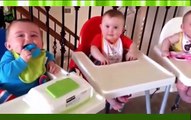 Funny Triplet Babies Laughing Compilation - Very Funny Videos For Babies