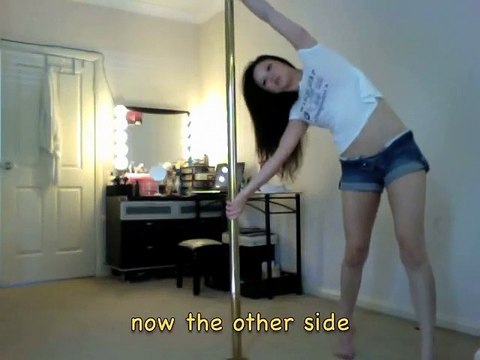 Pole Dancing -Vid 15- -nothing on you- -) pole moves practice