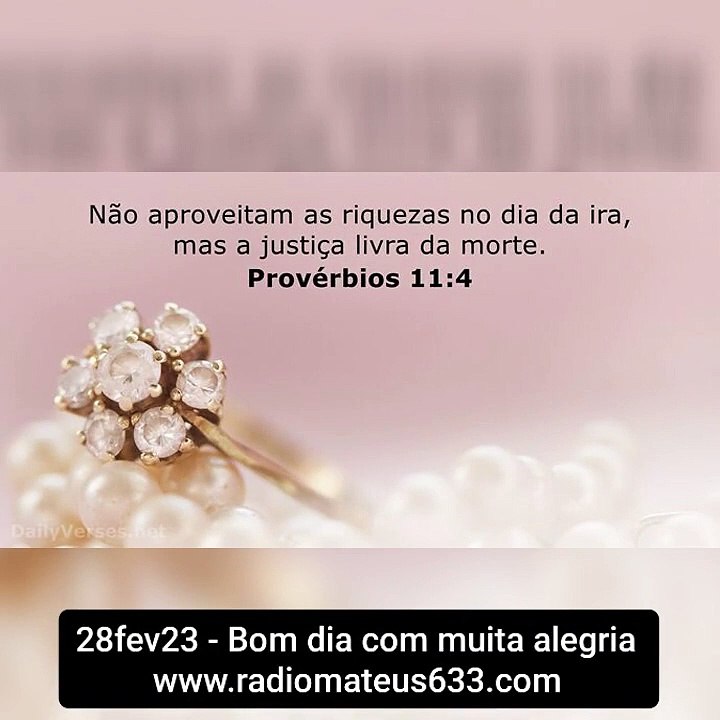 28fev23 - Devocional Rádio Mateus 633