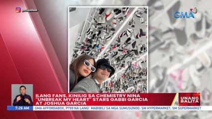 Ilang fans, kinilig sa chemistry nina "Unbreak My Heart" stars Gabbi Garcia at Joshua Garcia | UB
