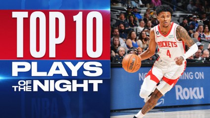 Saturday's Must-See Top 10 Plays: Jalen Green's Jaw-Dropping Windmill 🏀
