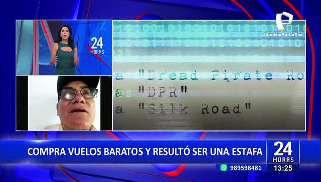 Hombre es estafado al comprar vuelos baratos en página web