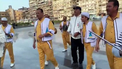 شاهد استقبال ركاب السفينة BOREALIS في زيارتها الأولى لميناء بورسعيد