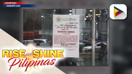 Main office ng Smart Communications Inc. sa Makati, ipinasara ng Makati LGU