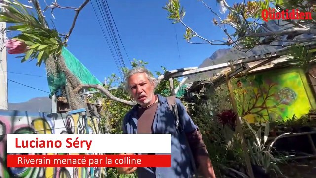 Glissement de terrain rue des Pins