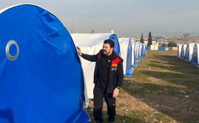 Başkan Sayan'ın "Ağrı Çadır Kent" projesi tamamlandı