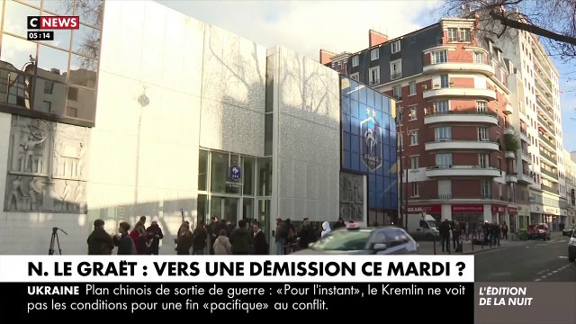 Noël Le Graët - Le président de la Fédération française de football (FFF) devrait annoncer sa démission aujourd'hui après une série de polémiques