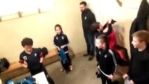 Les U11 et le cri de la victoire