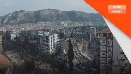 Gempa Turkiye | Kontraktor ditahan, bina bangunan tidak ikut spesifikasi