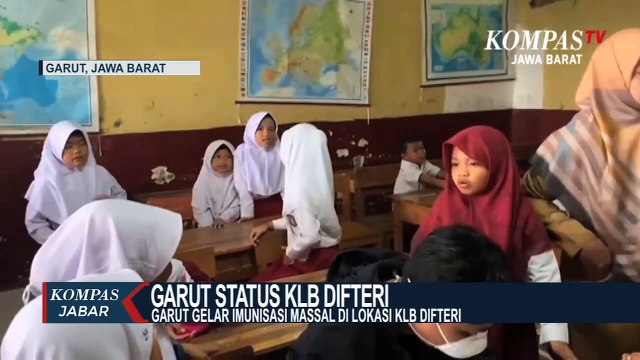Pasca Status KLB Difteri, Garut Gelar Imunisasi Massal
