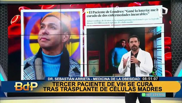 ¿Es posible curar el VIH?: Tercer paciente se cura de la infección tras un trasplante de células madre