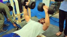 Dumbbell Bench Press Workout For Wider Chest 