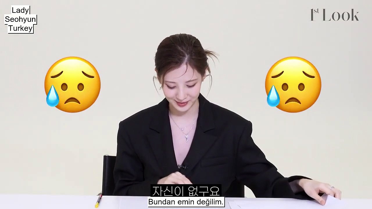 [Türkçe Altyazılı] Seohyun 1st Look Yeni Kelimeler Testi