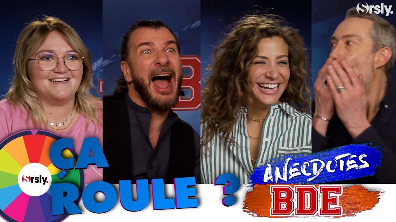 BDE : Michaël Youn, Vincent Desagnat, Lola Dubini et Manon Azem tournent la roue