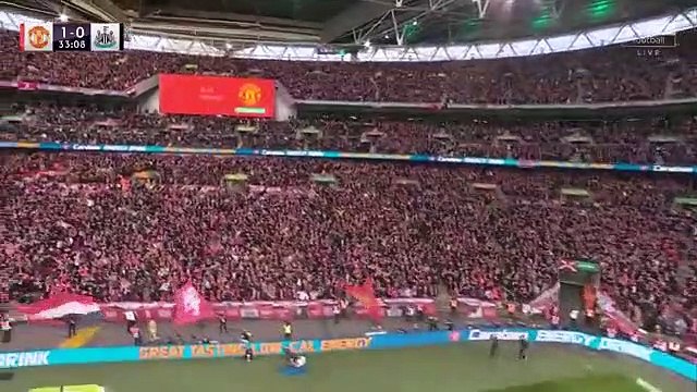 Manchester United 2-0 Newcastle United Match Highlights & Goals