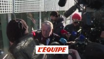 Jean-Michel Aulas arrive au siège de la FFF - Foot - Comex FFF