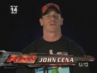 John Cena talking about Wrestlemania XXIV
