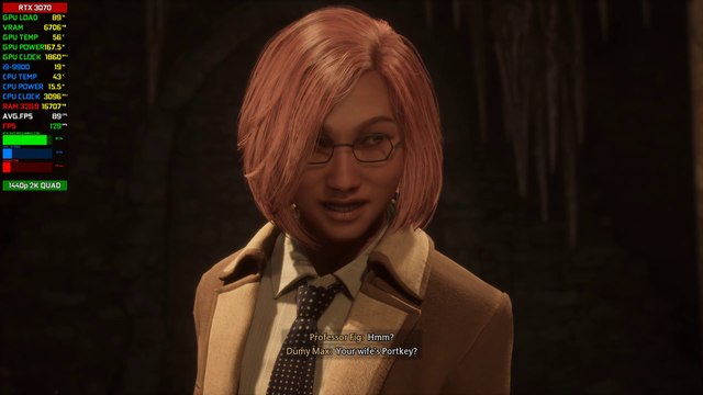 【Hogwarts Legacy】PC | RTX 3070 8GB, i9-9900 | Benchmark @ 1440p 2K (60ᶠᵖˢ) ᴴᴰ ✔