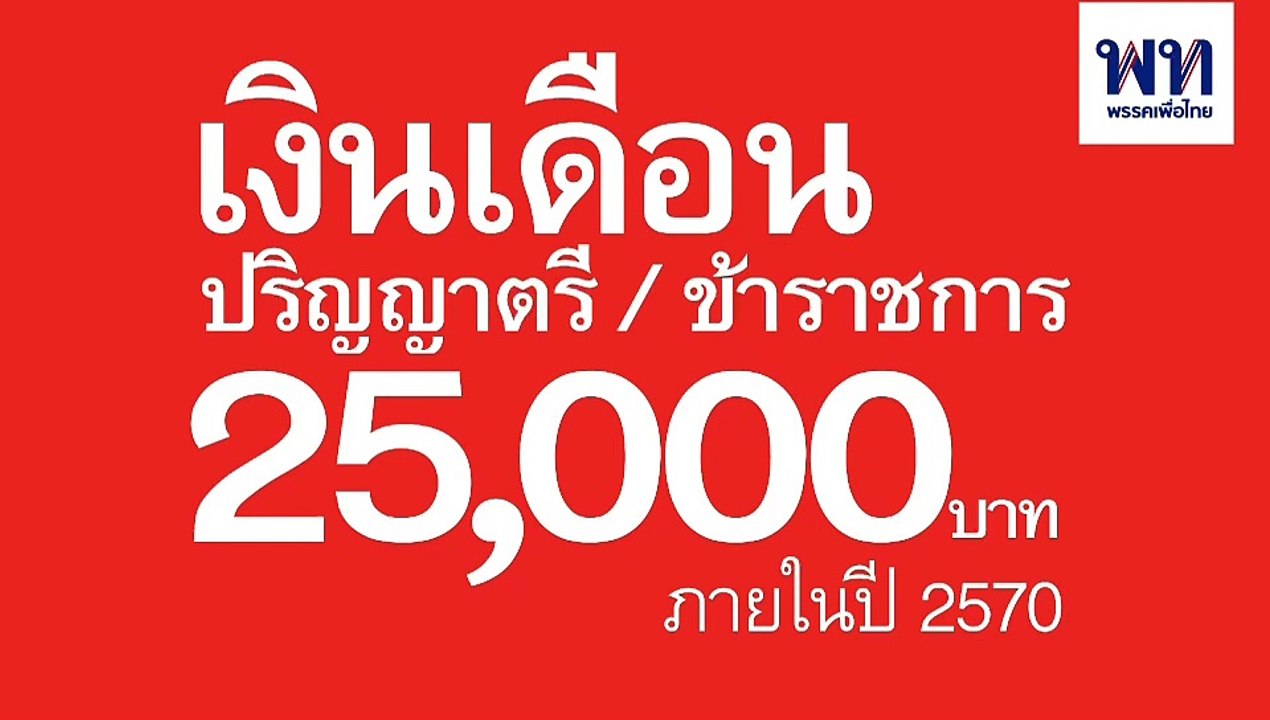 ขุนพล‘เพื่อไทย’แห่โพสต์ภาพ-คลิป‘คิดใหญ่ ทำเป็น’...