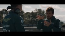 VÍDEO: El Aston Martin DBX 707 al límite con Fernando Alonso al volante... ¡Qué pasada!