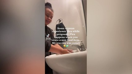 "I craved BLEACH during my pregnancy and was addicted to watching cleaning videos on TikTok"
