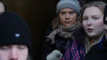 Greta Thunberg protesta contro le turbine eoliche norvegesi