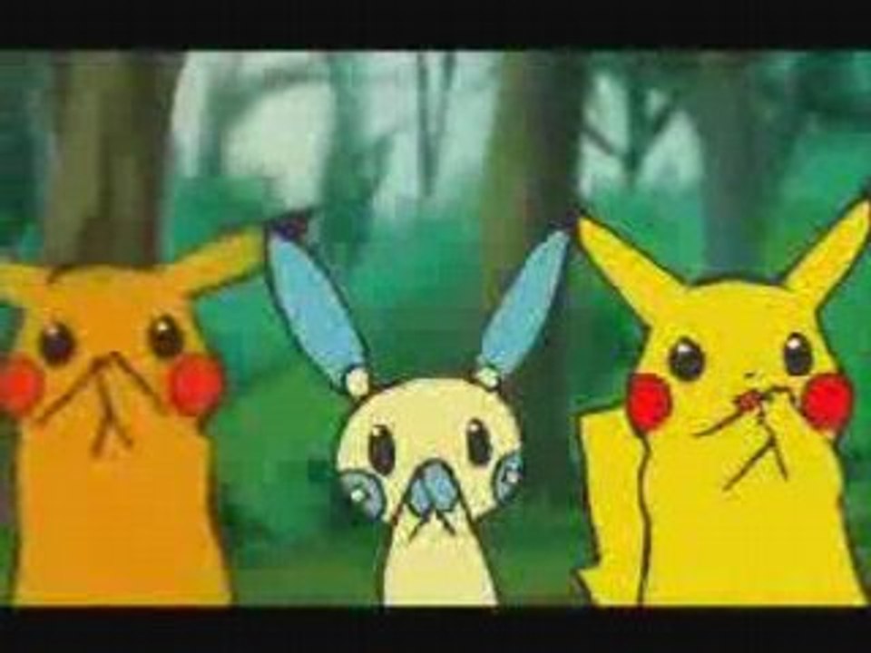 haruhi suzumiya (Pikachu Version) - Hare hare yukai dance