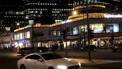 Berlin Kurfürstendamm Time Lapse video at Cafe Kranzler