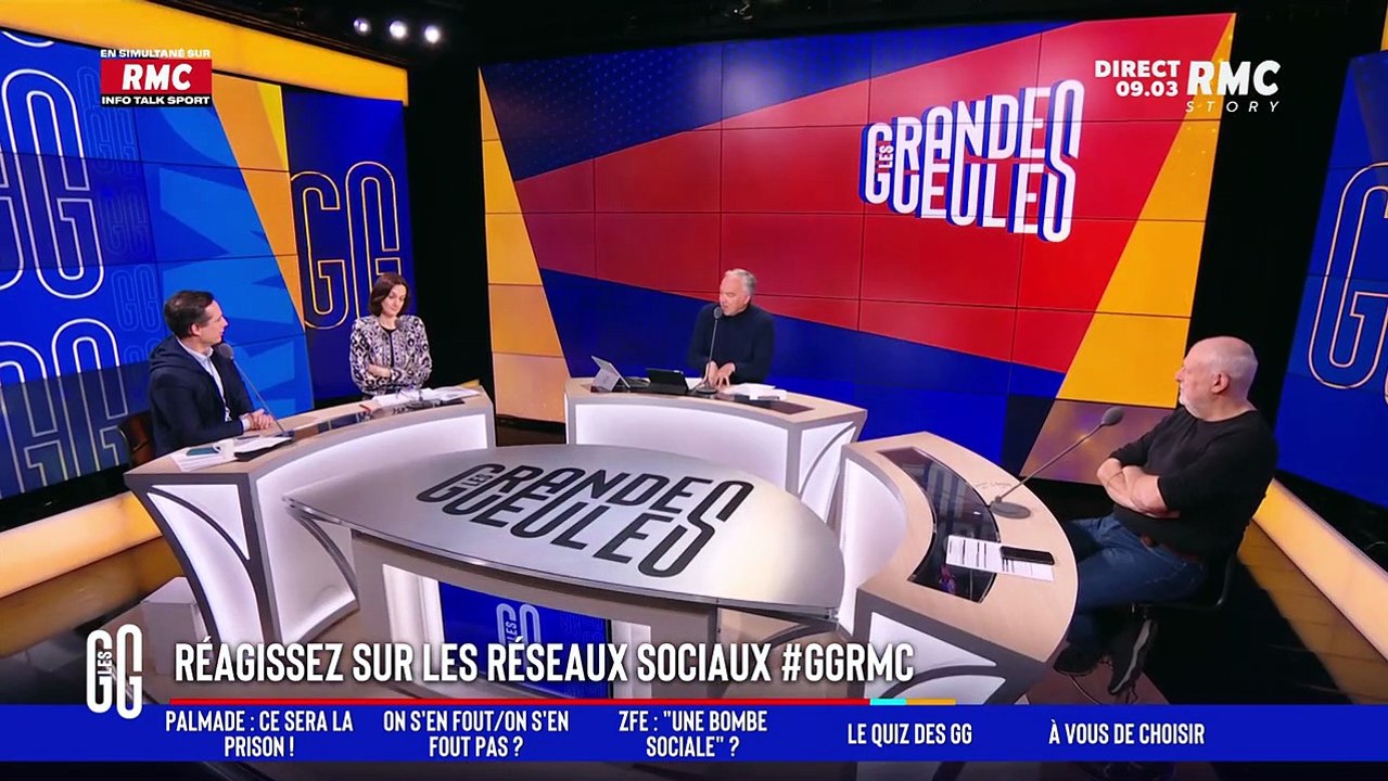 Barbara Lefebvre évincée de la spéciale des Grandes Gueules au Salon de l'Agriculture suite à des menaces le lundi 27 février 2023 sur RMC Story